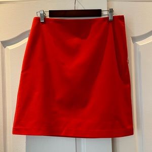 Red Tristan skirt